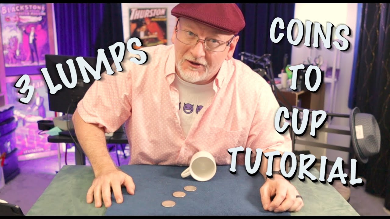 Coins to Glass, Sleight of Hand Tutorial *Members Area preview