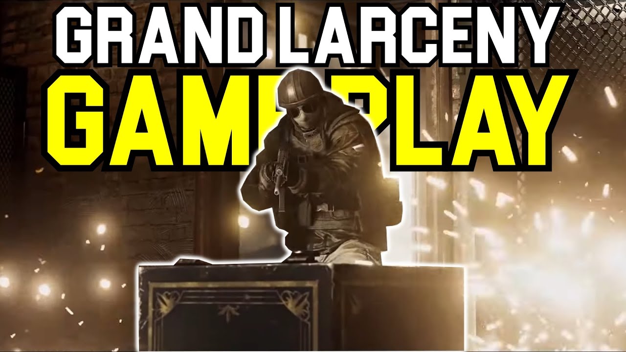 R6 Grand Larceny Gameplay Rainbow Six Siege Heist Event