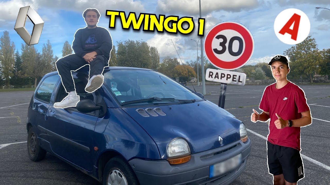 PR&Eacute;SENTATION DE LA MEILLEURE VOITURE POUR JEUNE PERMIS # 2 - TWINGO 1