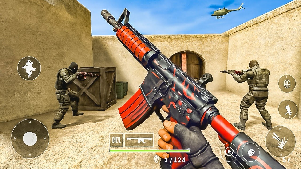 Anti Terrorist Scores Shooting Game ❤️‍🔥-GaMiNg AK