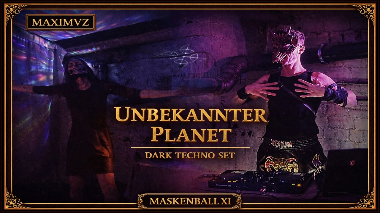Dark Melodic Techno Live Set | UNBEKANNTER PLANET | Underground Mix | MAXIMVZ