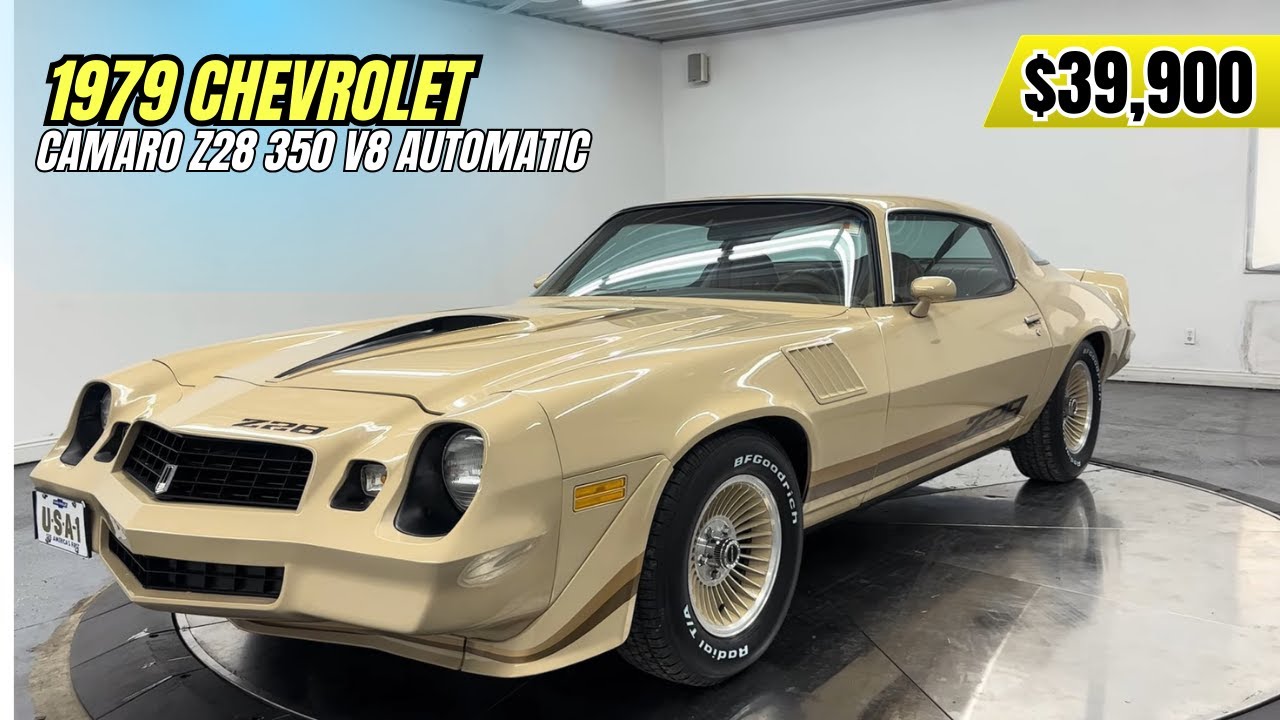 Chevrolet Camaro Z28 1979 года | 350 V8, автоматическая коробка передач, оригинальный пробег 35 т...