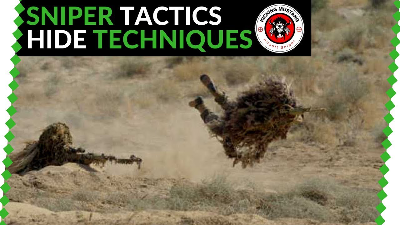 GHILLIE SNIPER Tactics - Hide Techniques