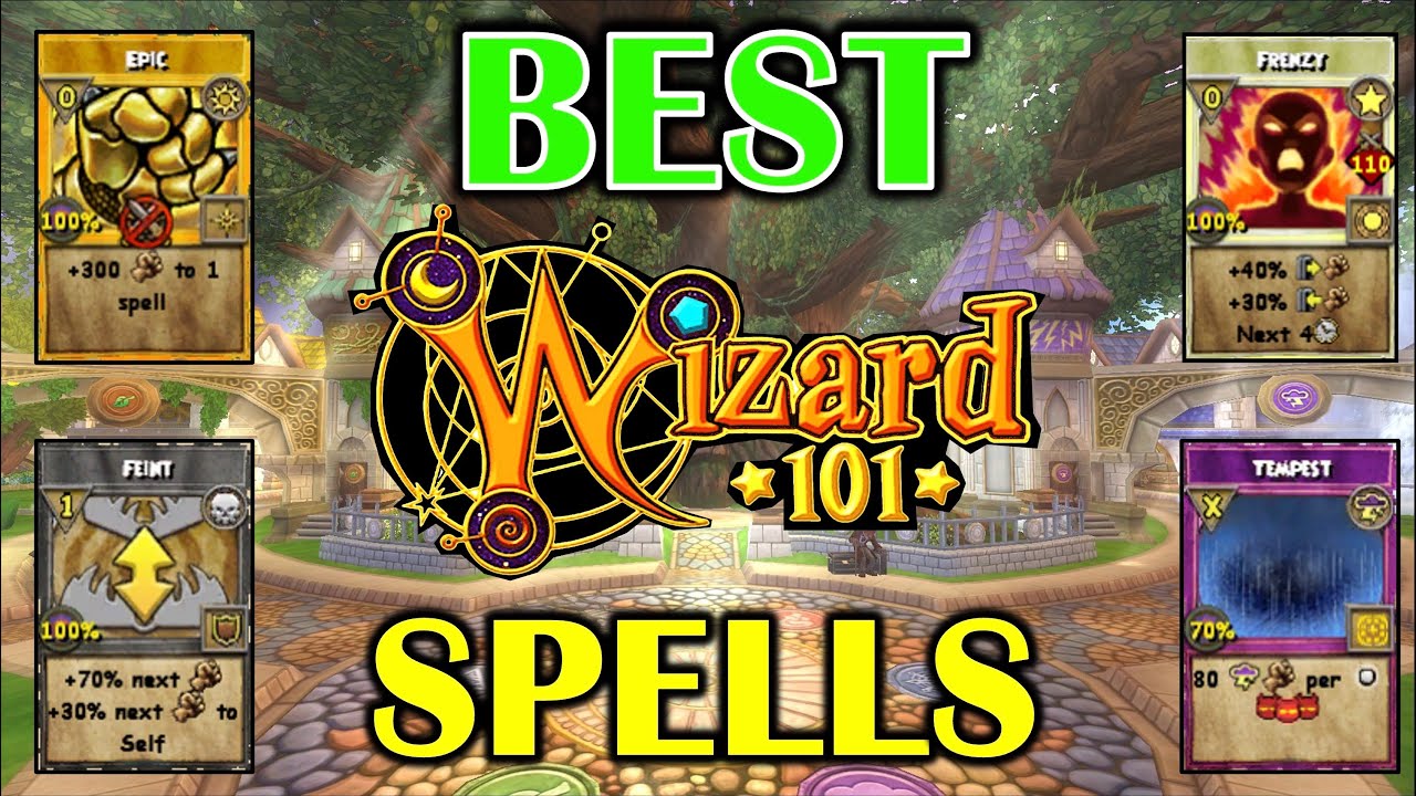 Wizard101 - Top 8 BEST Spells!