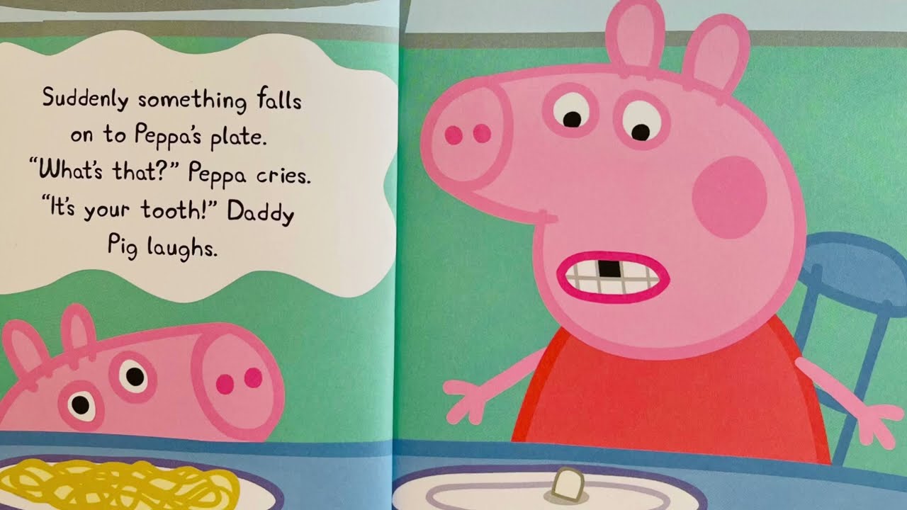 PEPPA PIG - TOOTH FAIRY 🧚‍♀️ 🦷I Read Aloud Kids Story Book I Kids Story Time