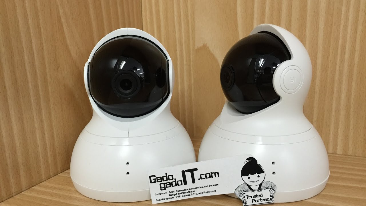 UNBOXING Camera Xiaomi Yi Dome 360 & Cara Pemakaian Camera Xiaomi Yi Dome
