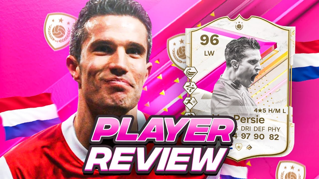 4⭐5⭐ 96 FUTTIES ICON VAN PERSIE SBC PLAYER REVIEW | FC 24 Ultimate Team
