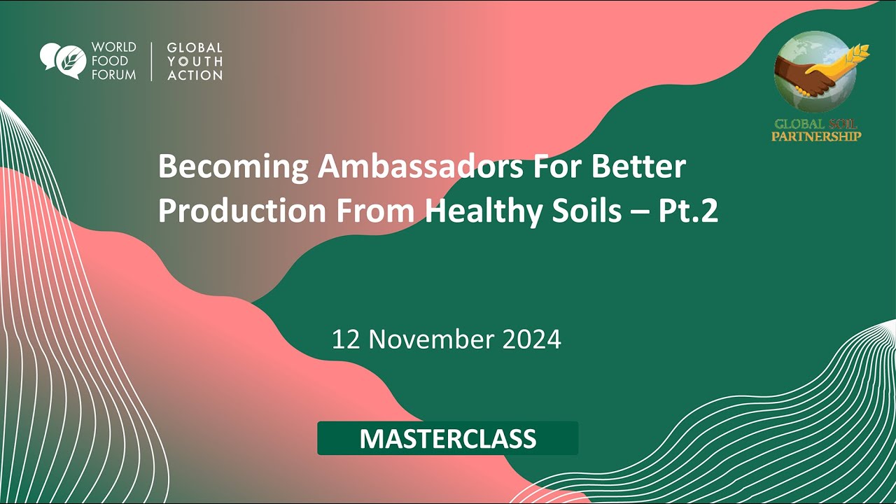 WFF Masterclass: Becoming ambassadors for better production from salt-affected soils