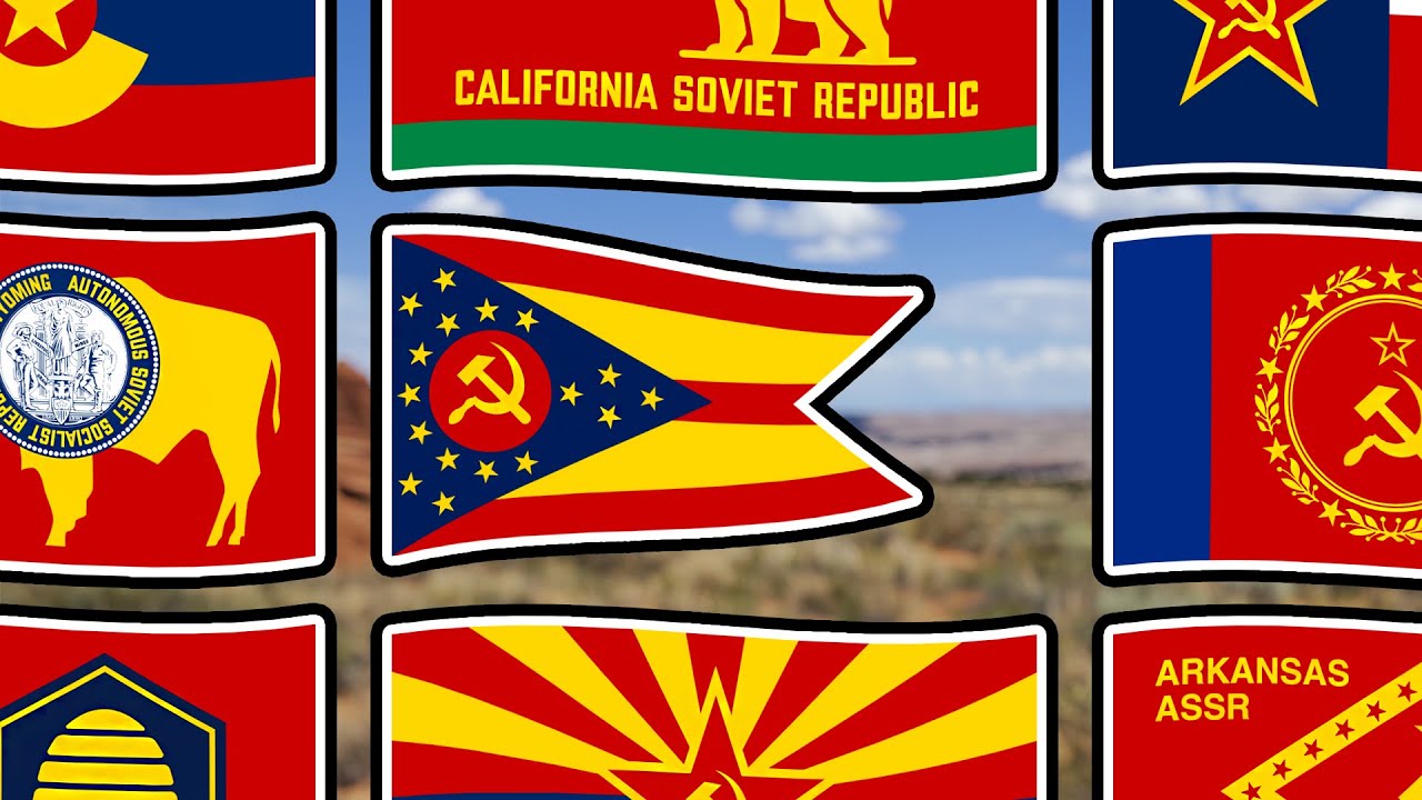U.S. State Flags Become SOVIET | Fun With Flags