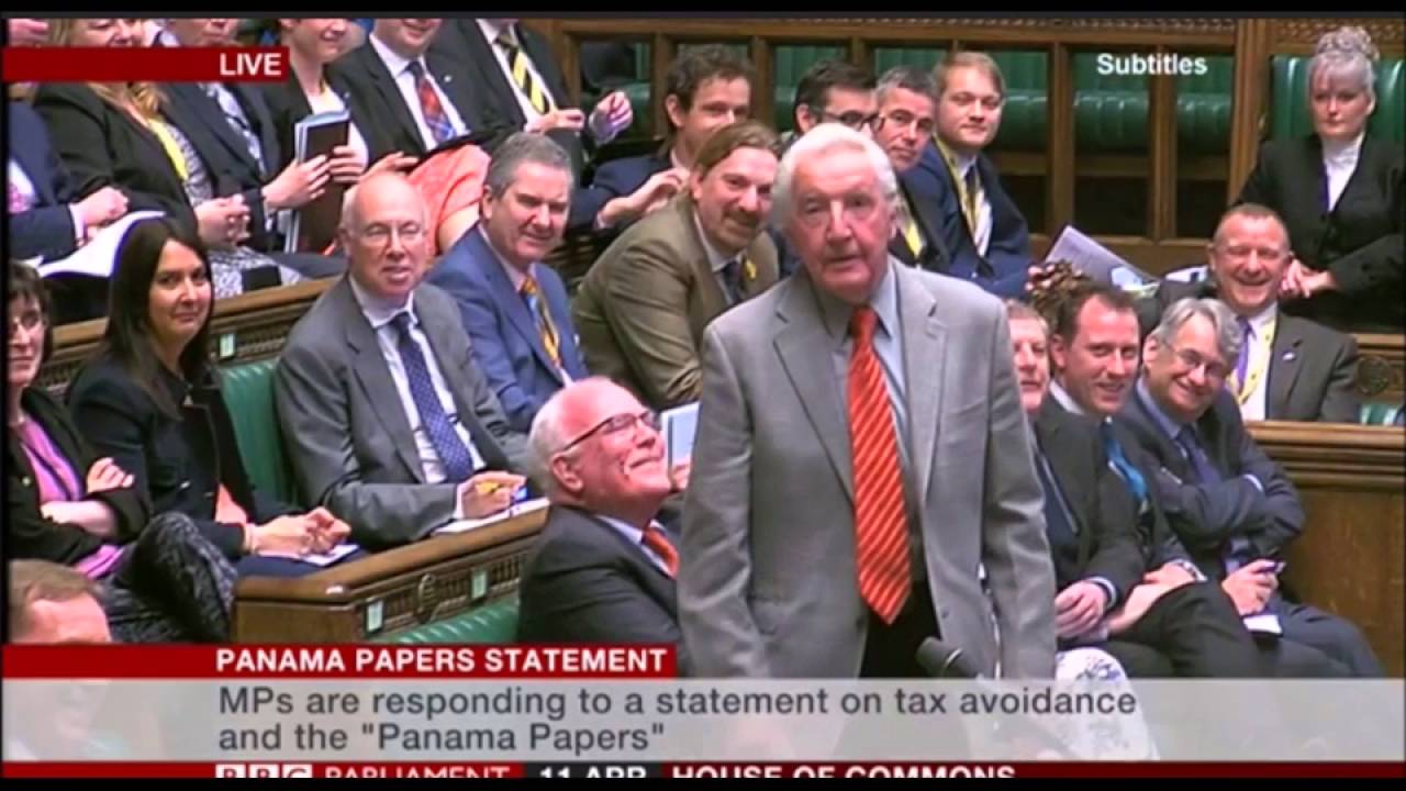 Dennis Skinner 11.04.2016 Dennis Calls Dodgy Dave, Dodgy Dave