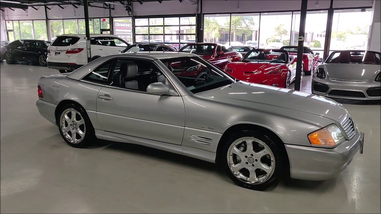 2002 Mercedes Benz SL500 Silver Arrow RARE! Startup and Walk Around!