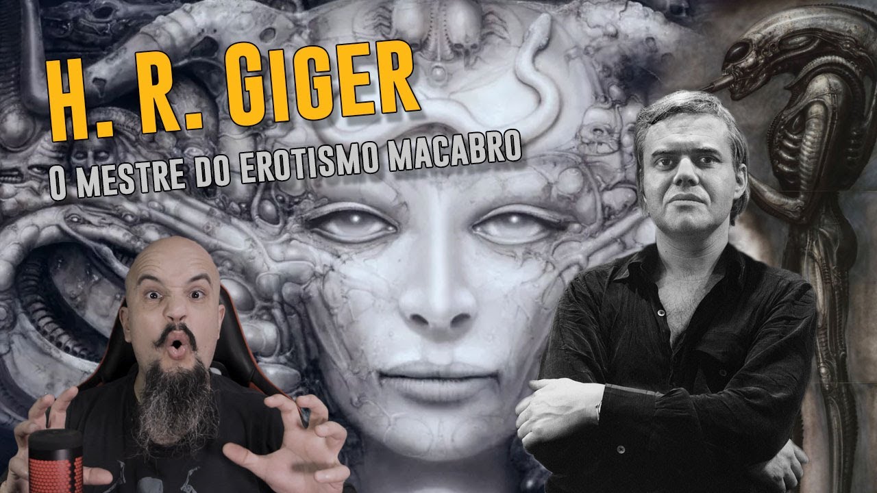 H. R. GIGER, O MESTRE DO EROTISMO MACABRO - O criador do design do Alien