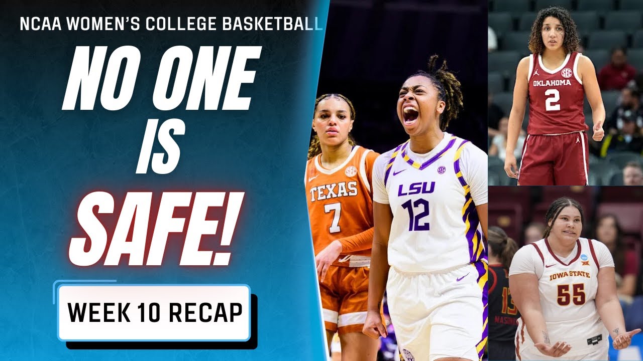 Week 10: NO ONE IS SAFE: Massive Upsets Rock the NCAA Top 25 | NCAA Women’s College Basketball