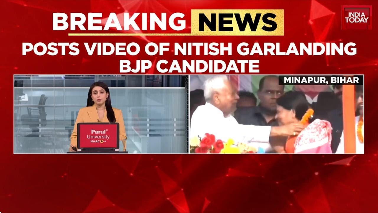 Nitish Kumar's Rally Row: Tejashwi Questions Health After Viral Push Video | India Today