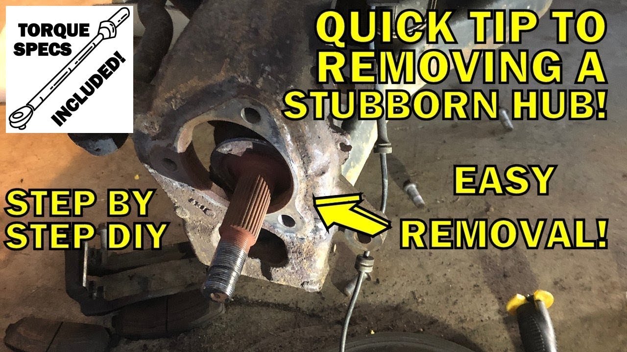 2004-2015 Nissan Titan Front Hub Bearing Replacement (W/ Brakes!)