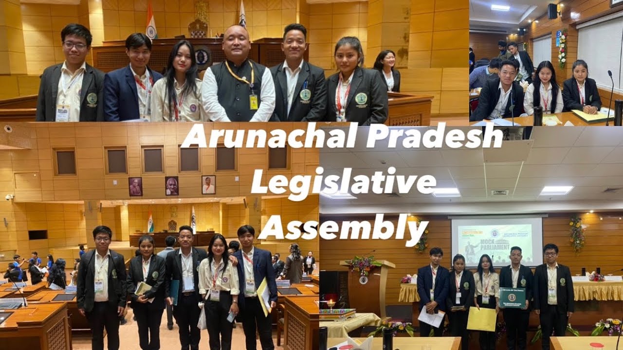 Visit to Arunachal Pradesh state legislative assembly|Speech Competition|Mock Parliament||