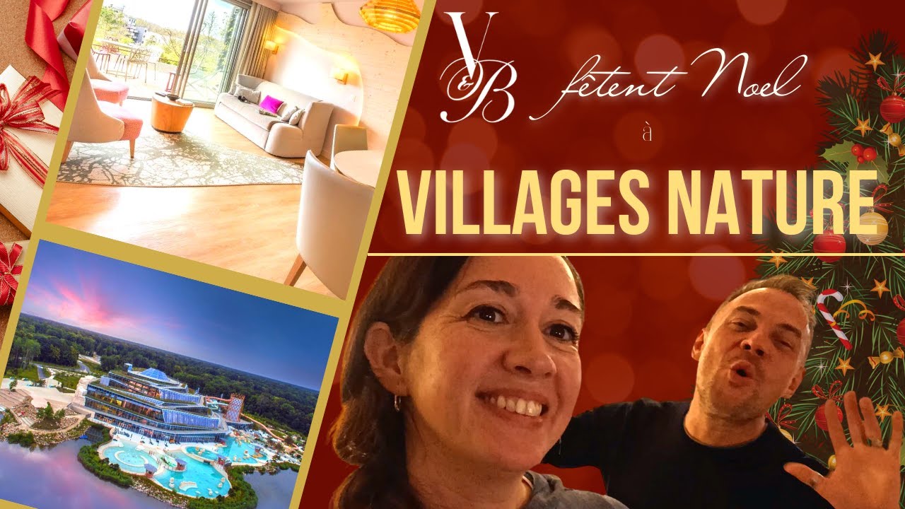 V&B fêtent Noël à Villages Nature Paris