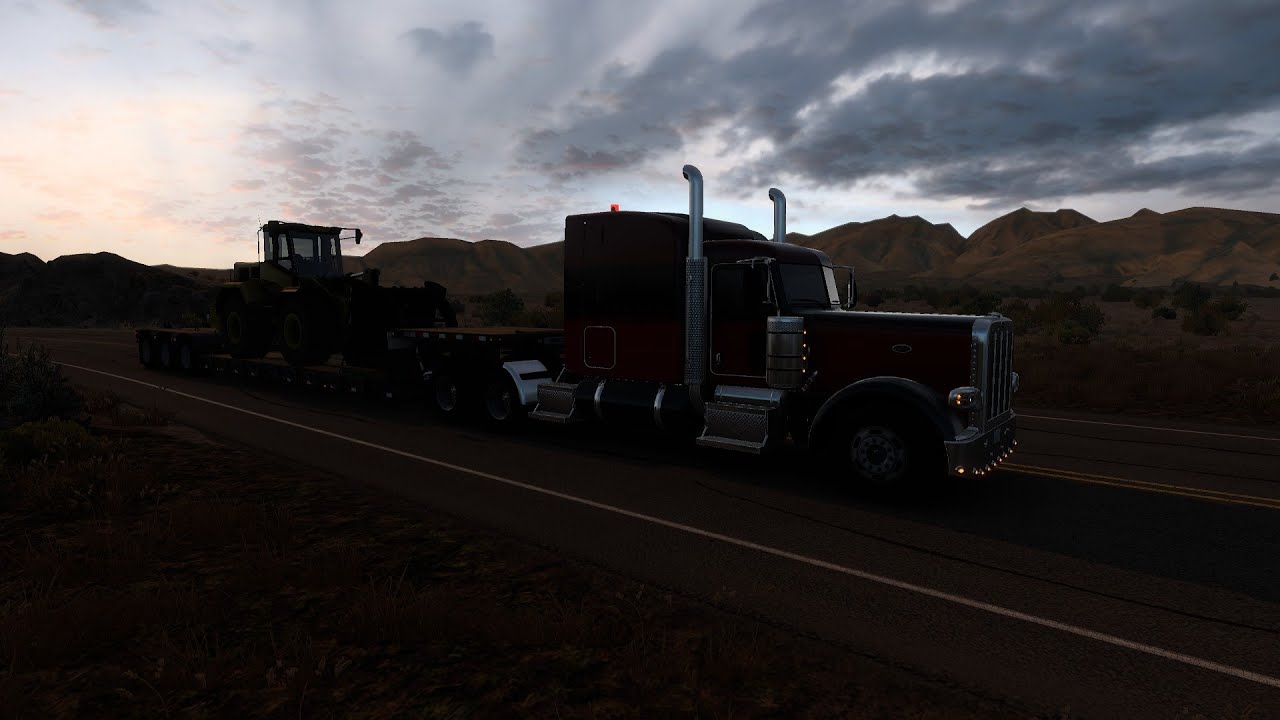 Transportamos una Pala Cargadora Articulada - American Truck Simulator #69