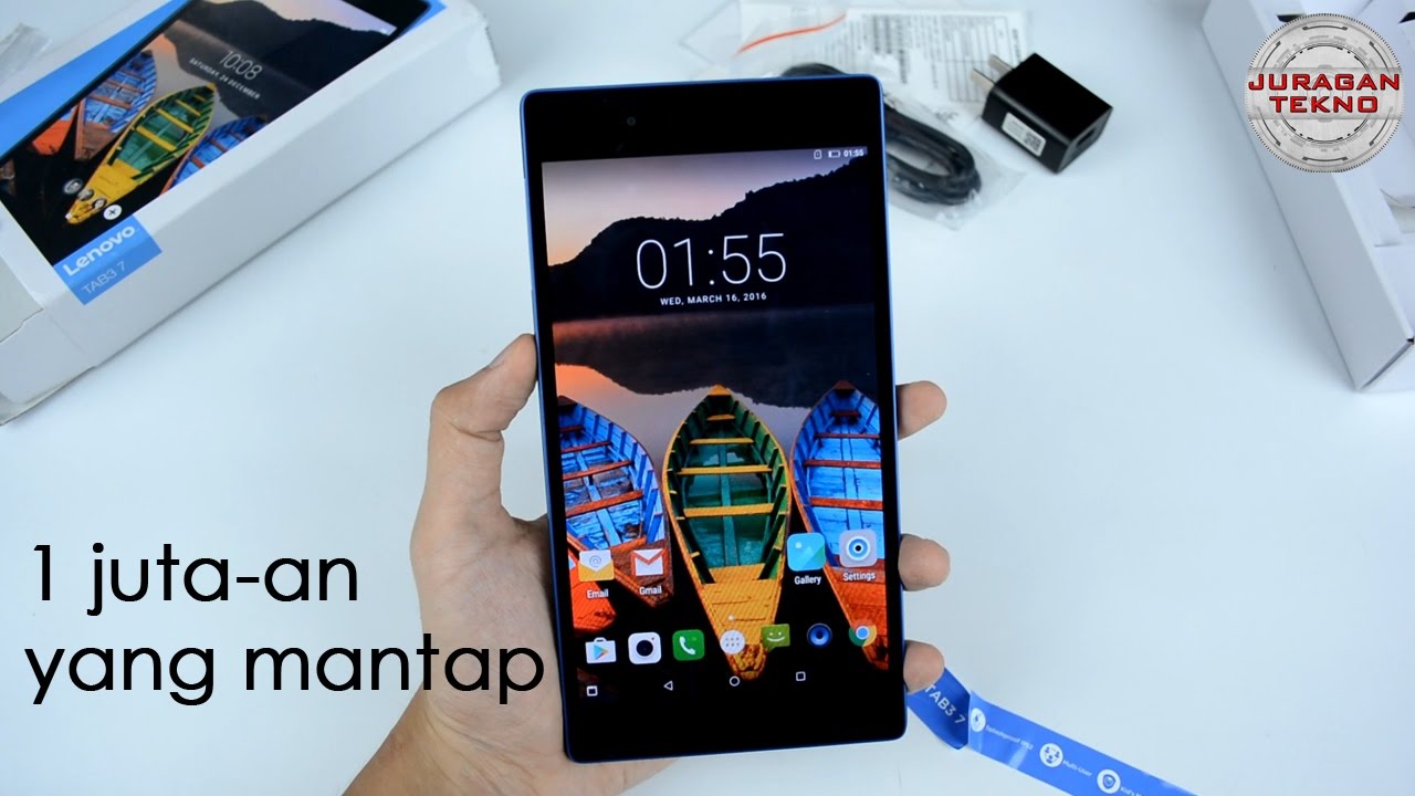 Unboxing Lenovo Tab3 7 LTE Indonesia (Juragan Tekno)