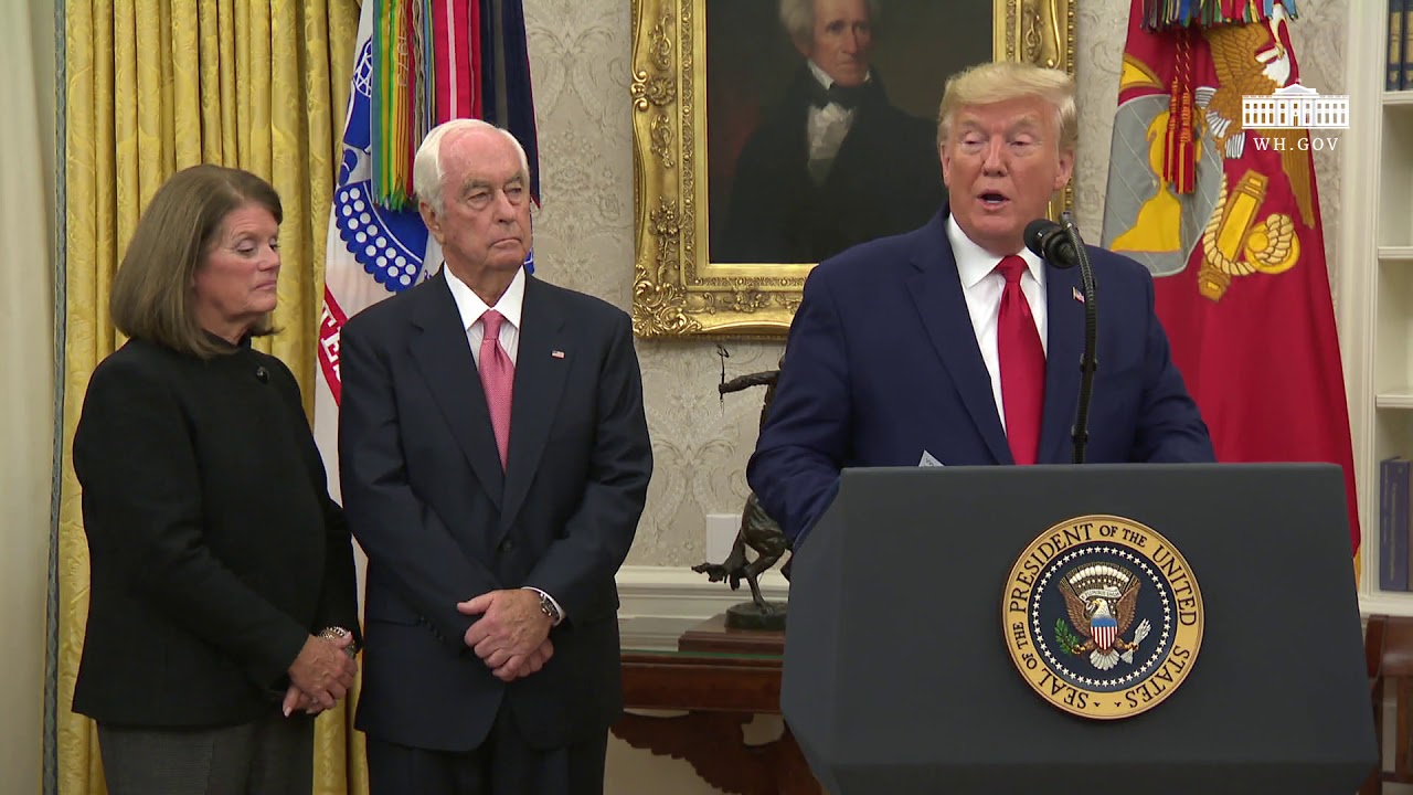 President Trump Presents the Presidential Medal of Freedom to Roger Penske