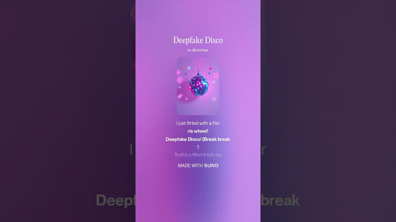 Deepfake Disco