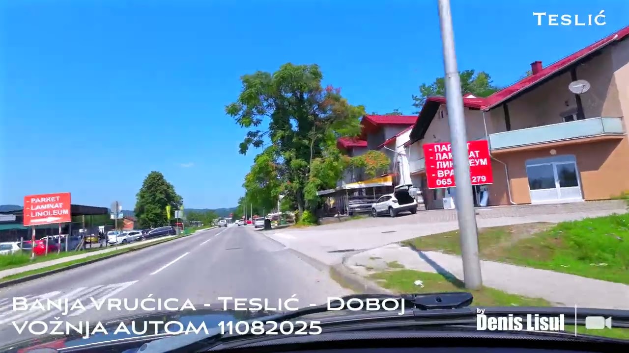 Teslić - Doboj VOŽNJA AUTOM 11082025