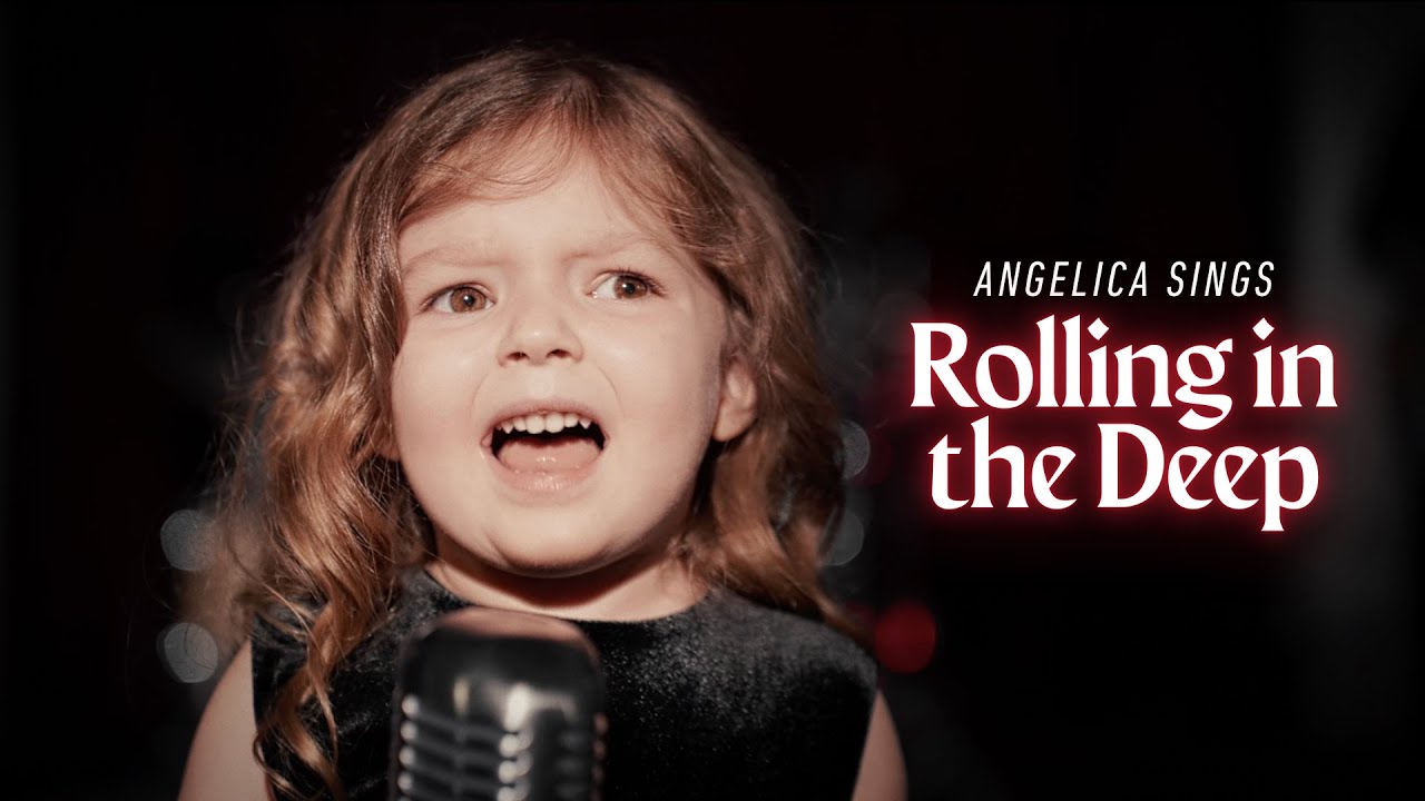 3-Year-Old Angelica Nero Sings ADELE cover 