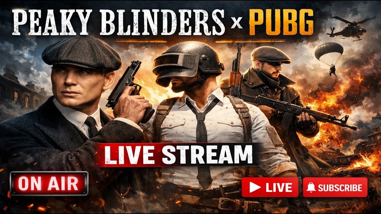 RANK PUSH DAY 02/ PEAKY BLINDERS x PUBG | By Order of the Chicken Dinner. 