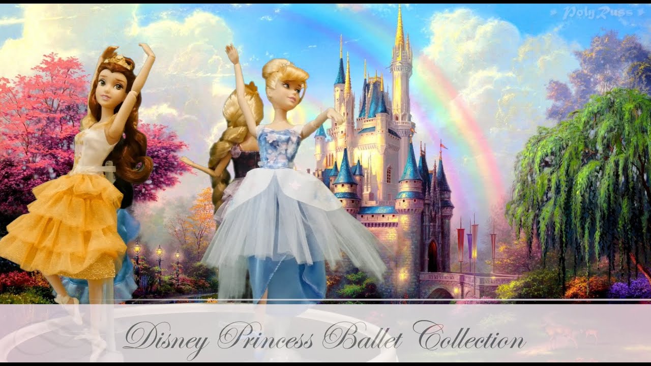 Disney Princesses Ballet Collection (Belle, Cinderella, Jasmine, Rapunzel)