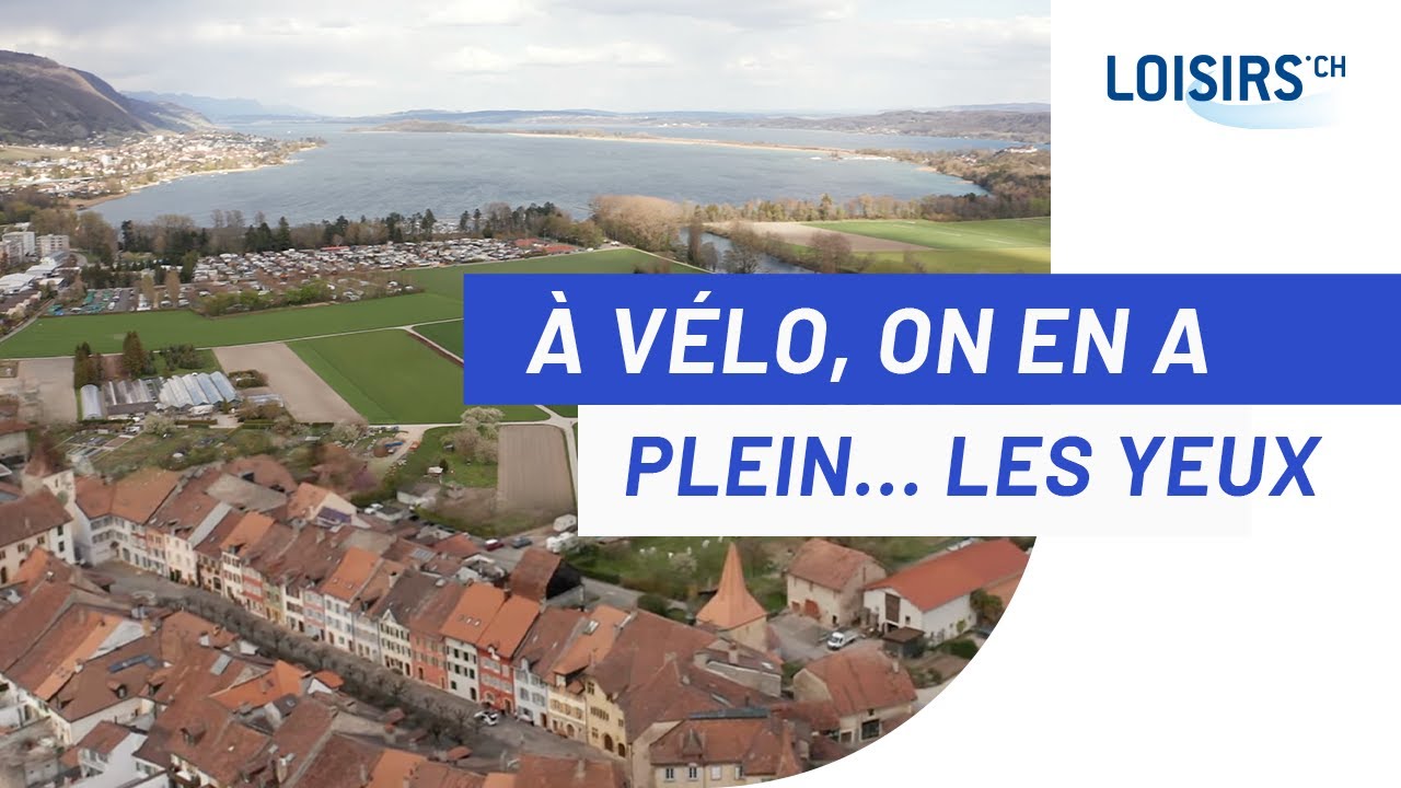 Balade à vélo autour du Lac de Bienne  - Une magnifique promenade entre lac, vignes et champs