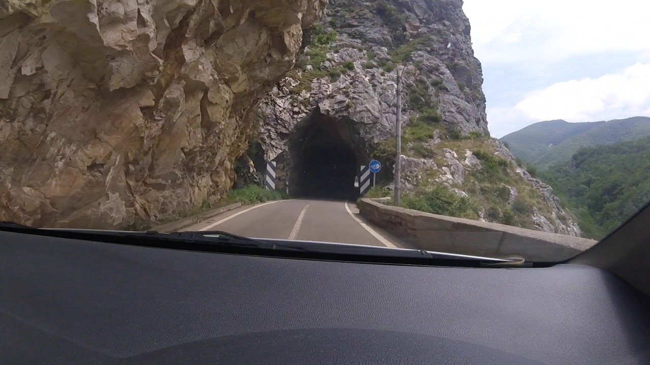 Time Lapse Dash Cam Driving Through Los Picos De Europa Spain