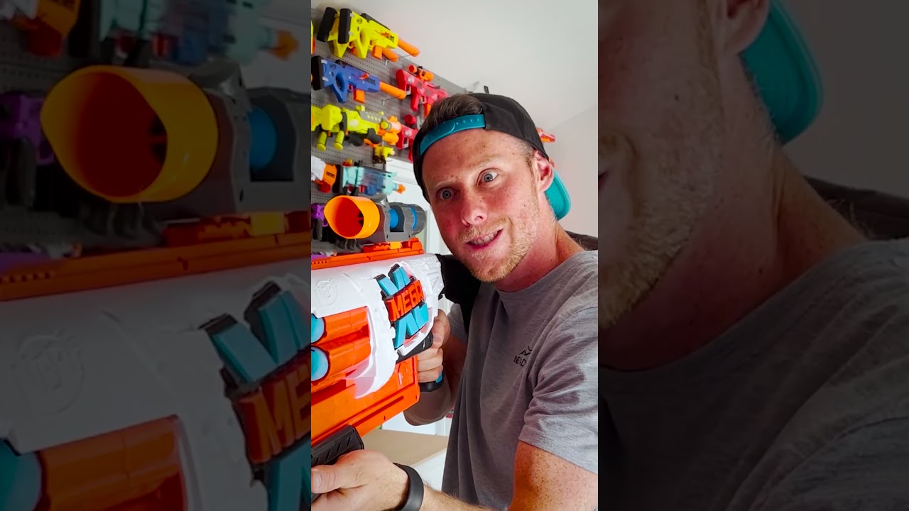 Война NERF! Битва улучшений оружия!