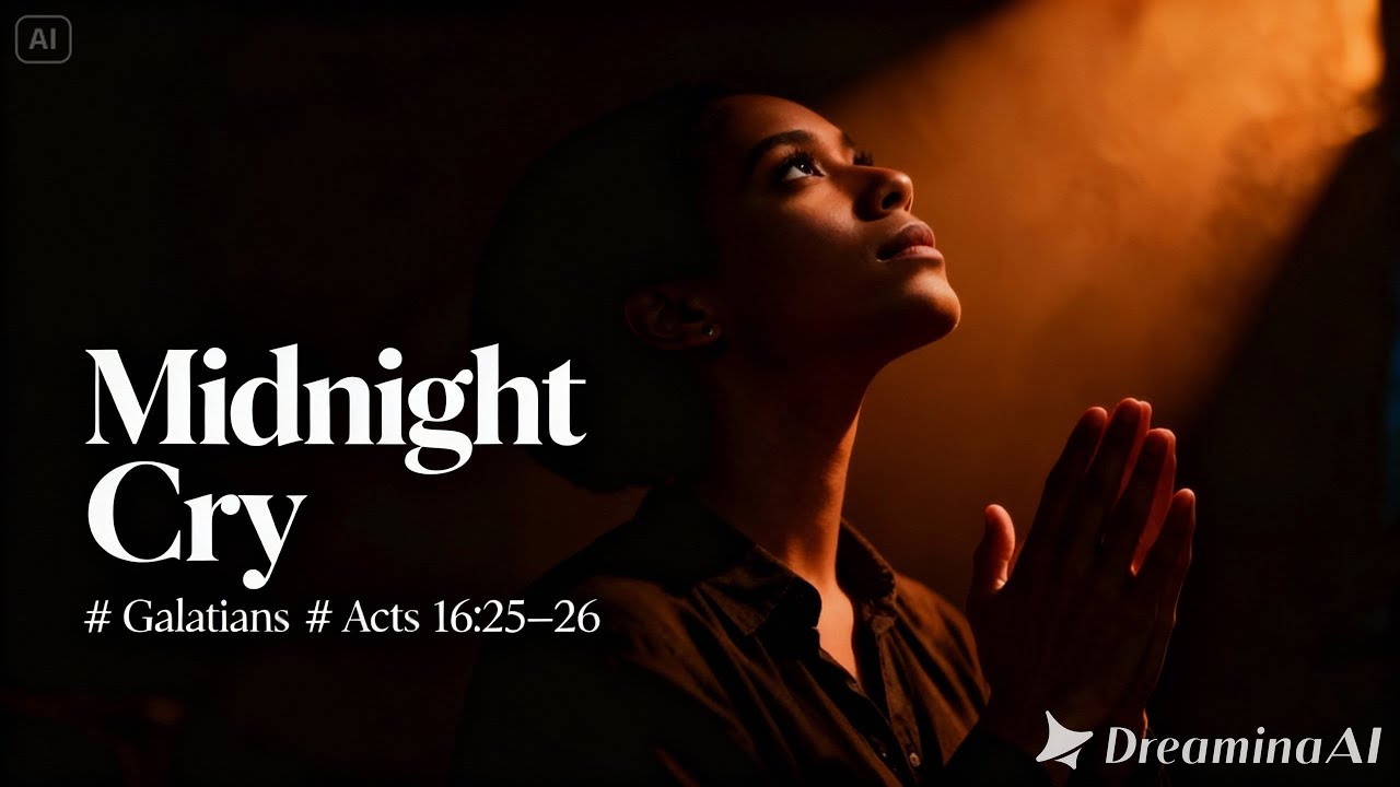 MIDNIGHT CRY 📖 Galatians6:2 📖 Acts 16:25–26