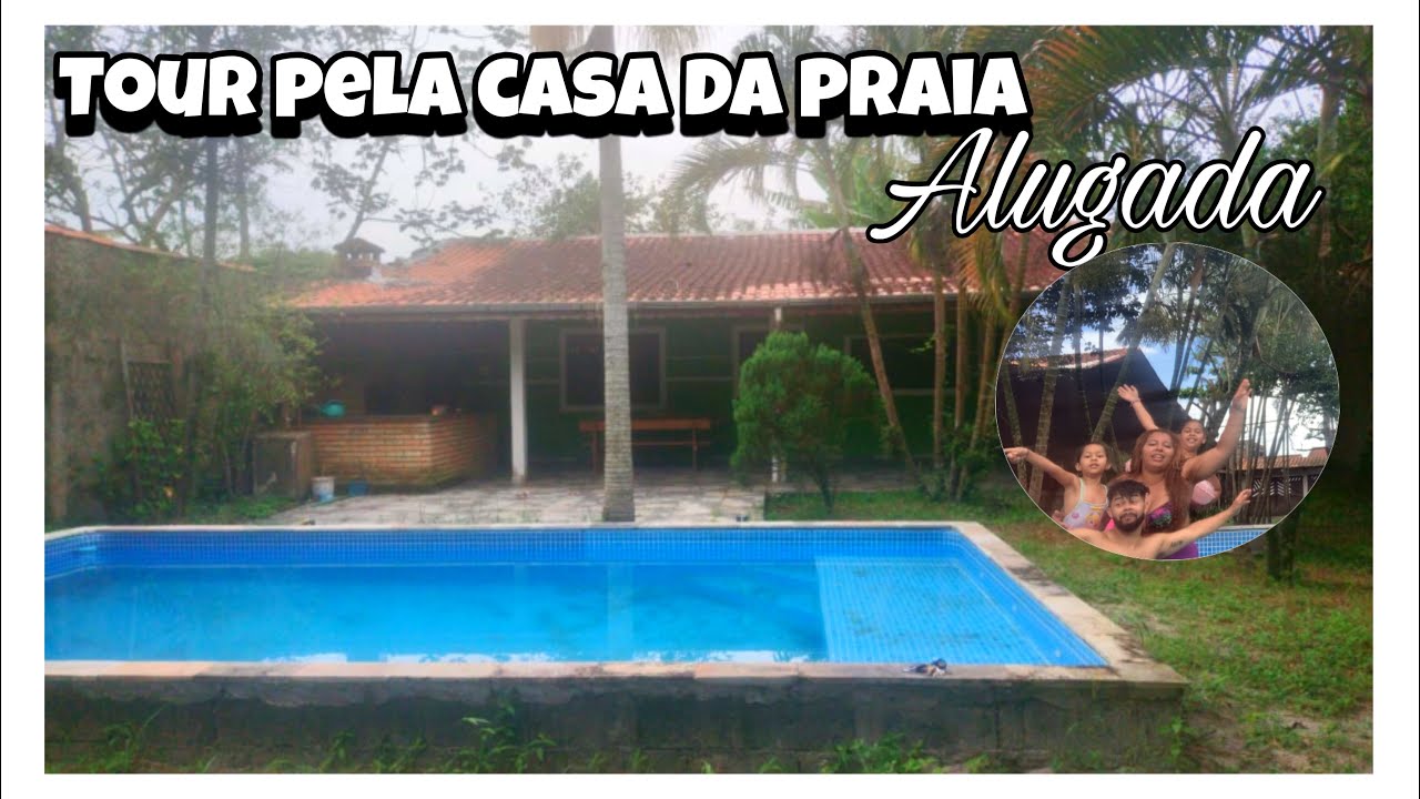 TOUR PELA CASA DA PRAIA 🏖️ ALUGADA 