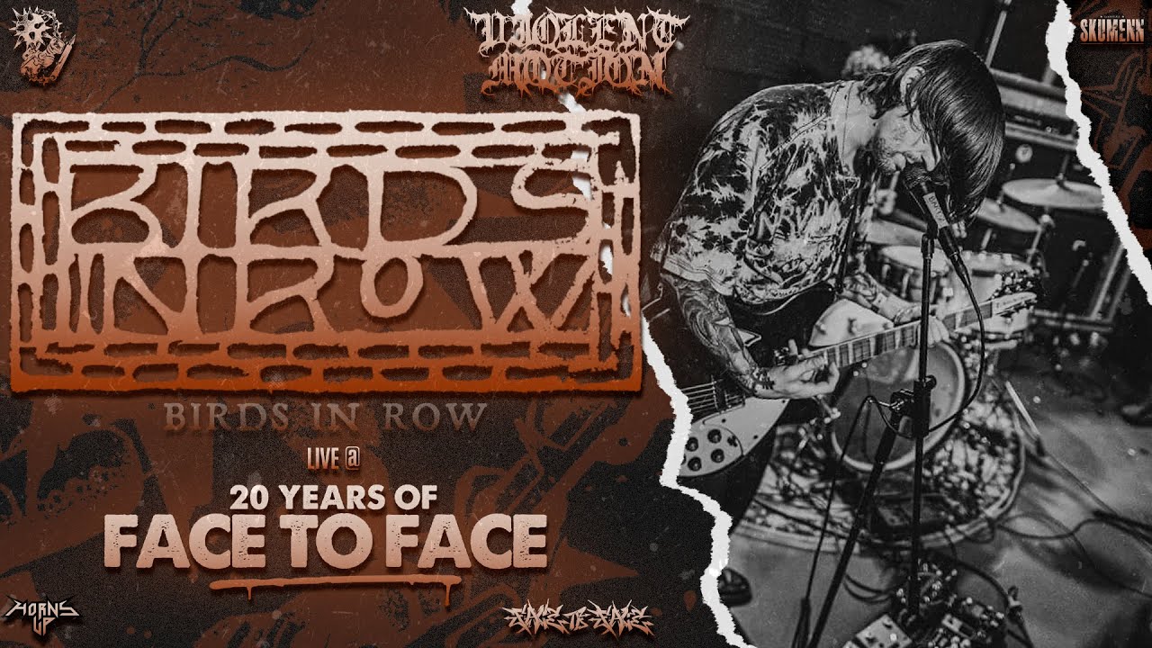 BIRDS IN ROW - LIVE @20 YEARS OF FACE TO FACE - RENNES - 4k - [HALF SET - MULTI CAM] 13/12/2024