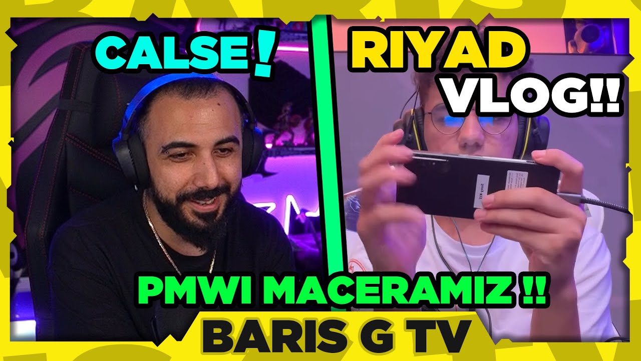 Barış G CALSE PMWİ VLOG İZLİYOR!!