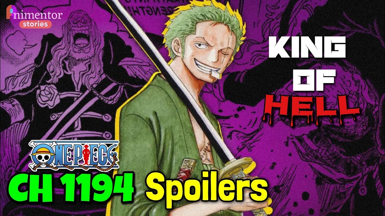 വൺ പീസ് 1194 | SPOILERS BREAKDOWN | ZORO'S CHAPTER 💯 | Malayalam Explanation | Elbaf arc 