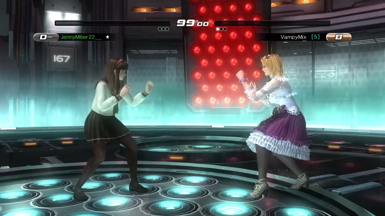 Me Vs VampyMix (Hitomi Vs Tina) (Dead or alive 5 Last Round)
