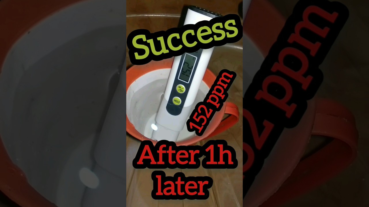 TDS Meter | Normal & Boiled | Water Testing