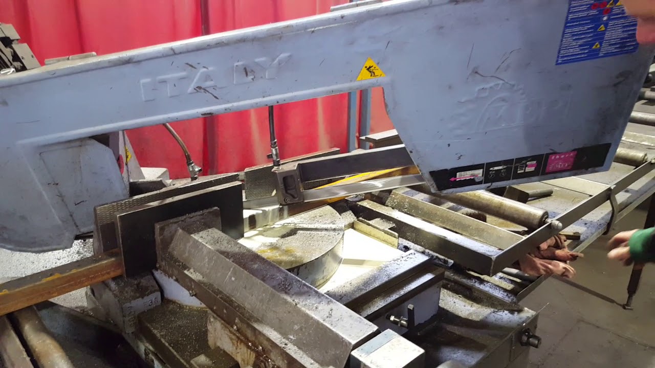 1 gebr. MEP SHARK 320 SXI Bandsägemaschine /used band sawing machine
