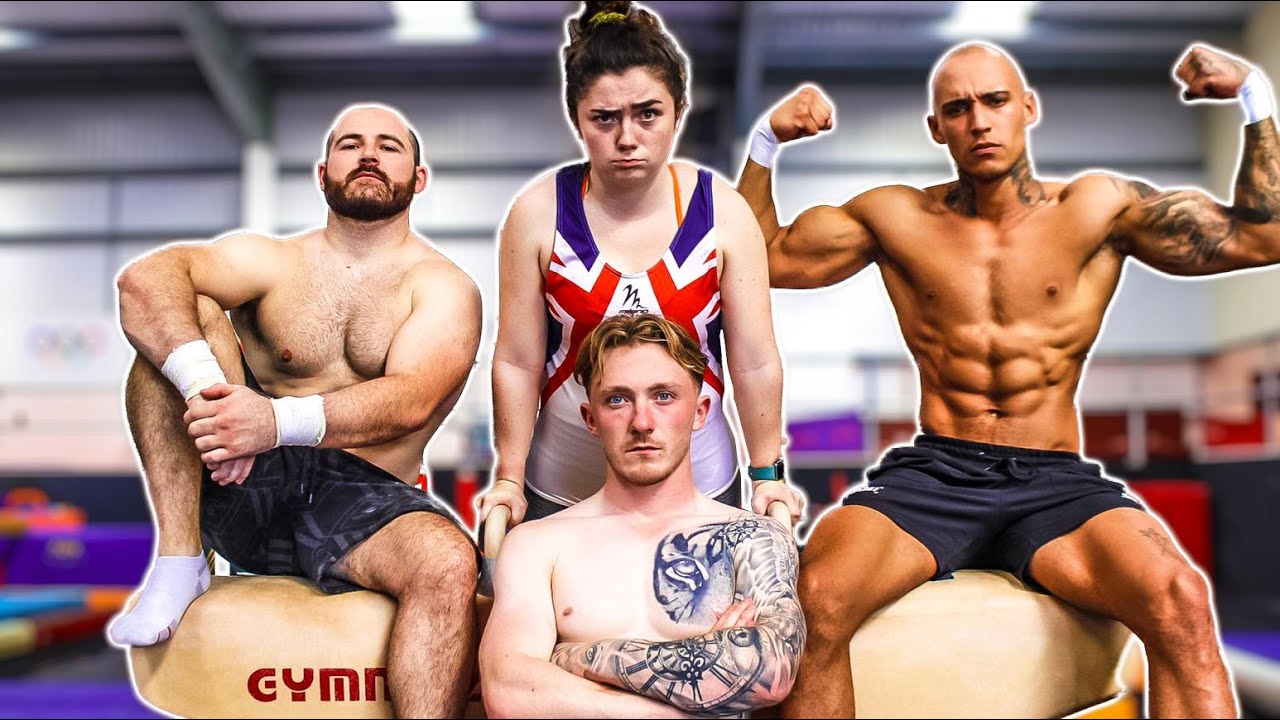 THEY TAUGHT ME MEN'S GYMNASTICS {Fail} ft. Nile Wilson