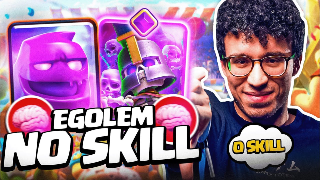 EGOLEM PUMP NO SKILL CON ORDA EVO... SPEGNETE IL CERVELLO! - CLASH ROYALE ITA