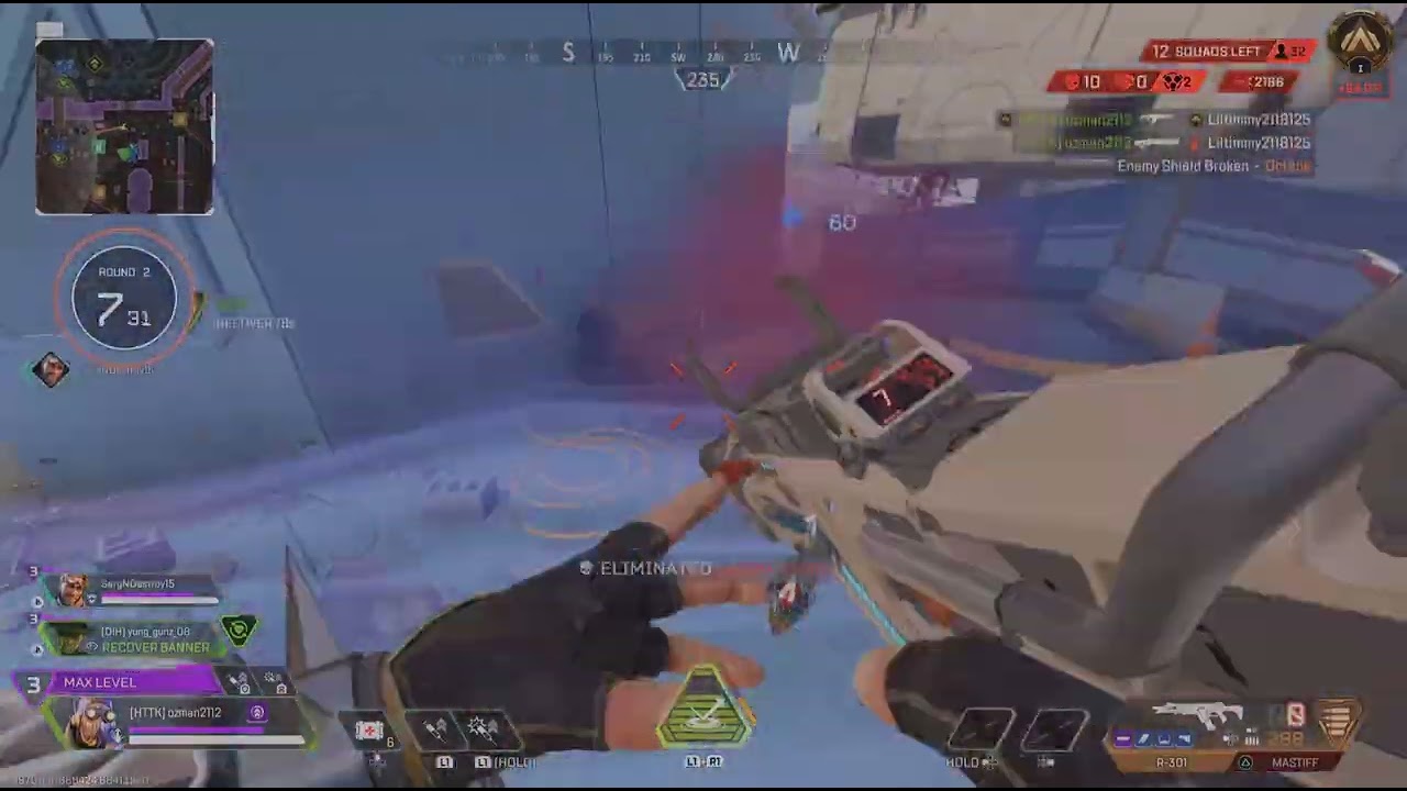 17 kills, 4k+ damage ranked match
