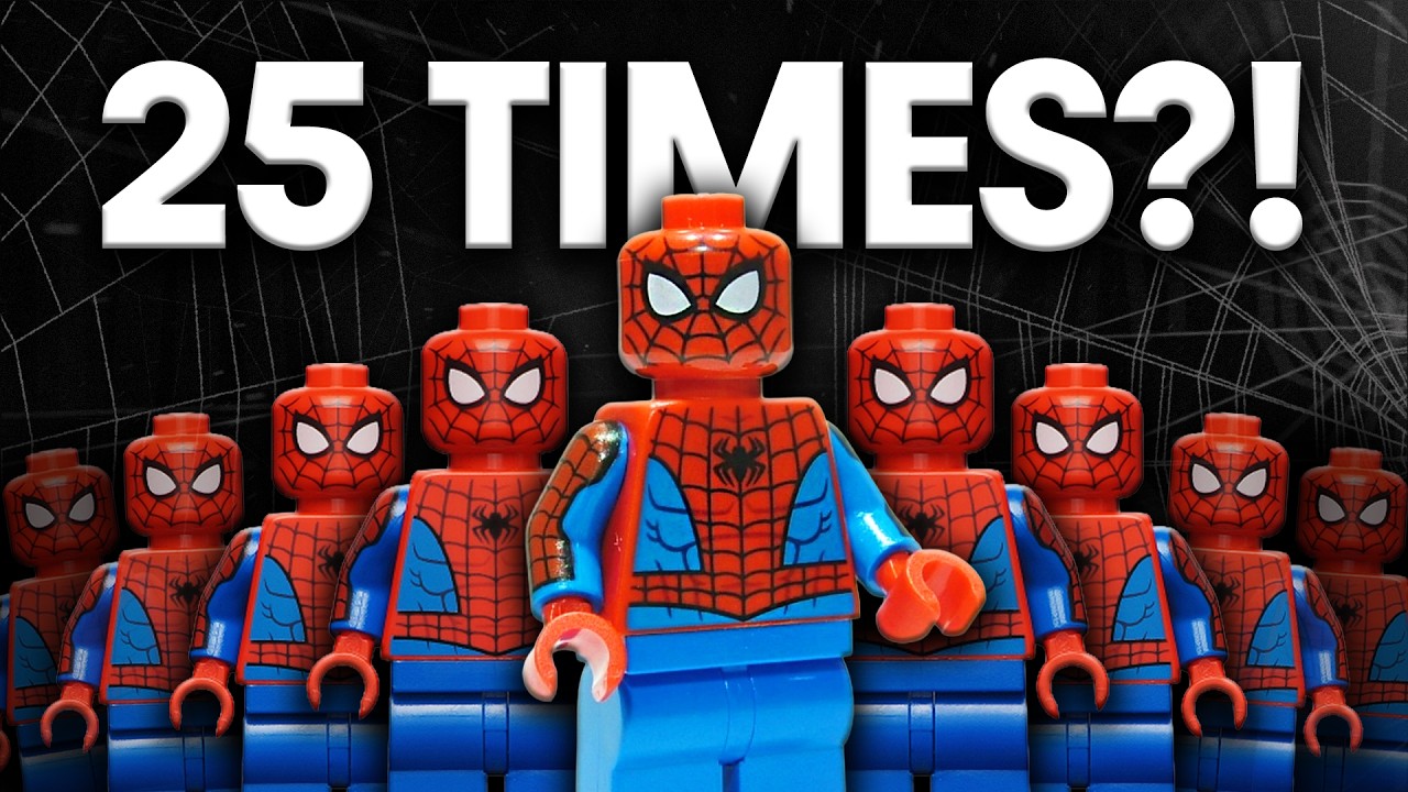 Я нашел самую часто используемую минифигурку LEGO Marvel