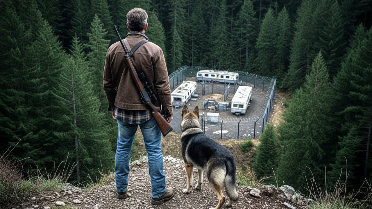 Vétéran Et Son Chien Ont Gardé Une Forêt Isolée — Jusqu'à Ce Qu'ils Découvrent Une Prison Secrète