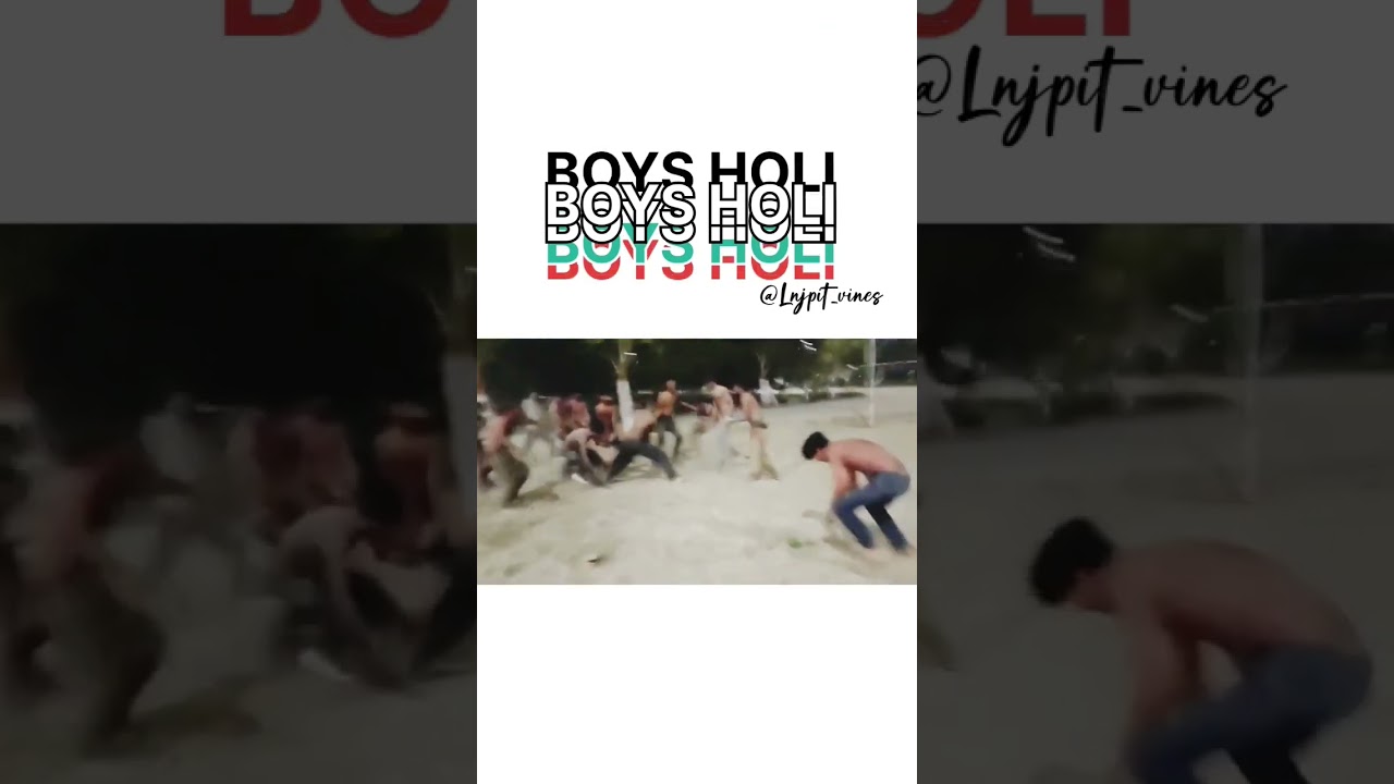 Girls vs boys Holi celebration #holi2023 #holi #holifestival