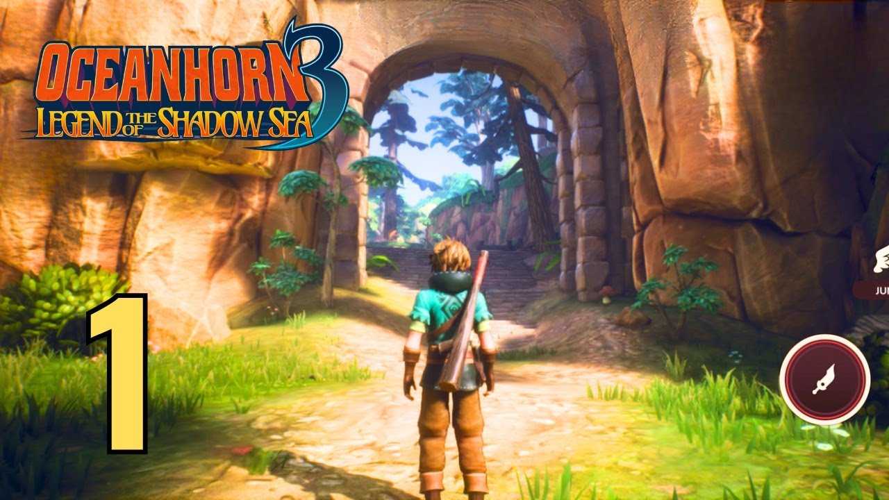 Oceanhorn 3: Legend of the Shadow Sea Gameplay Walkthrough (Apple Arcade iOS) #1 