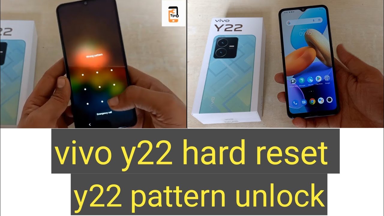 vivo y22 hard reset and factory reset| vivo v2207 hard reset | y22 pattern unlock@techygvishal