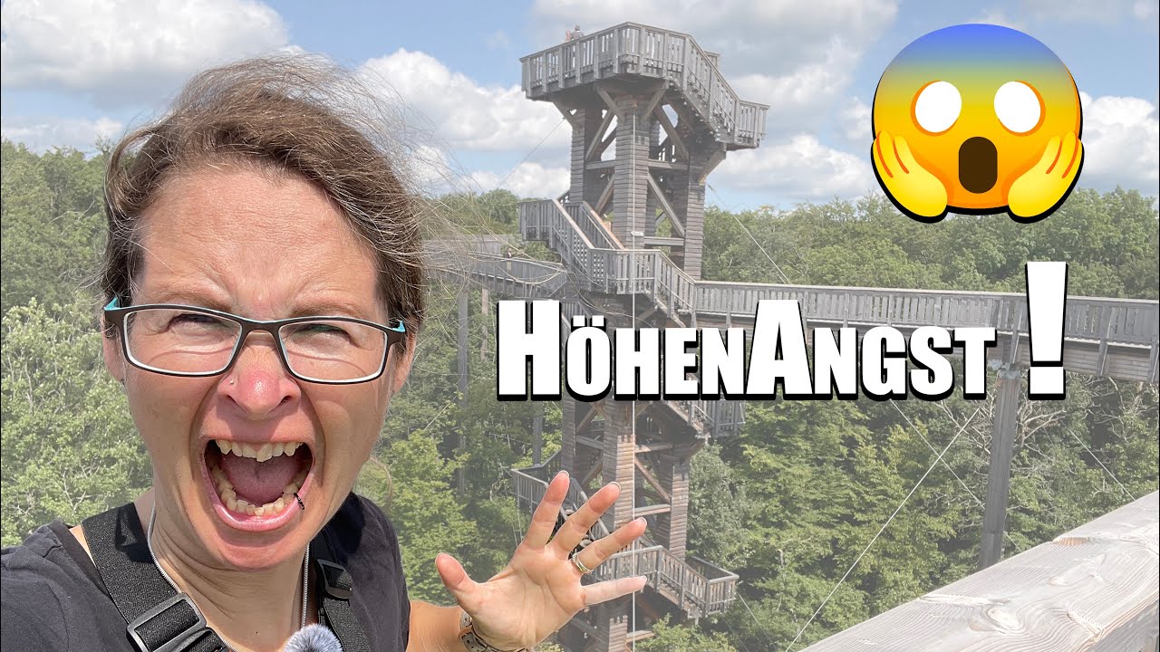HÖHENANGST😱Kann ich meine Höhenangst überwinden? 🌳 Mutprobe in Bad Camberg!