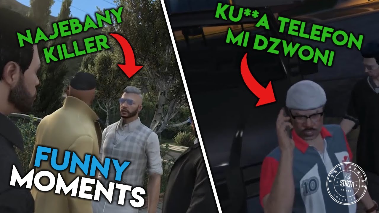 NAJEBANY KILLER | KU**A TELEFON MI DZWONI || 😂 STREFARP 😂 || Funny Moments #66 🔥